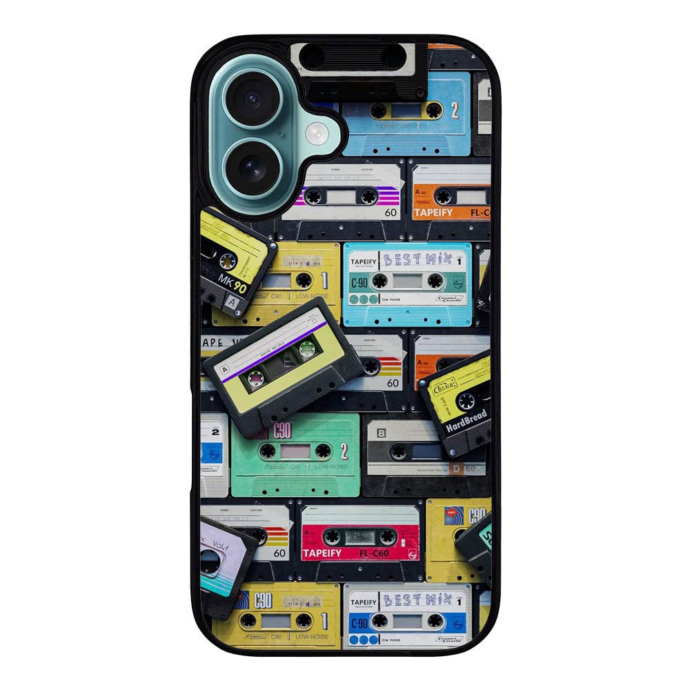 RETRO CASSETTE DL000136 iPhone 16 Case Cover