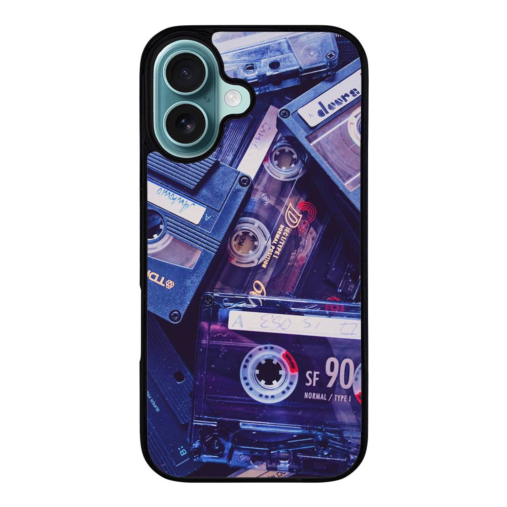 PURPLE CASSETTE  DL000138 iPhone 16 Plus Case Cover