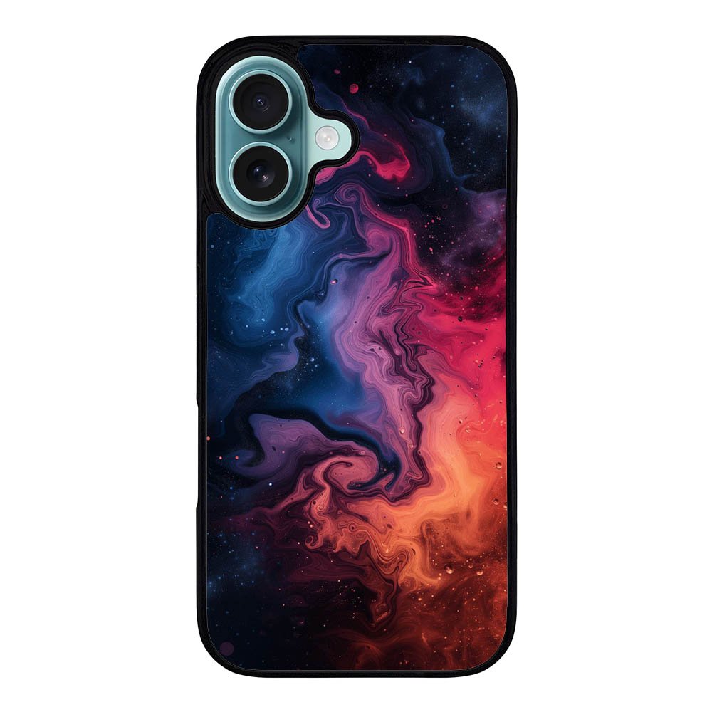 ABSTRAK MARBLED FLUID ART DL00025 iPhone 16 Case Cover