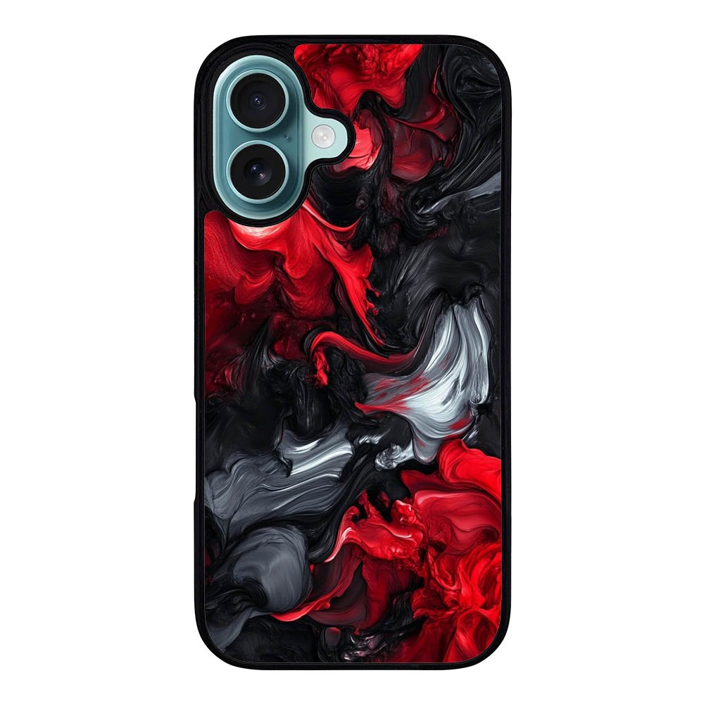 ABSTRAK OIL PAINT TEXTURE  DL00028 iPhone 16 Plus Case Cover