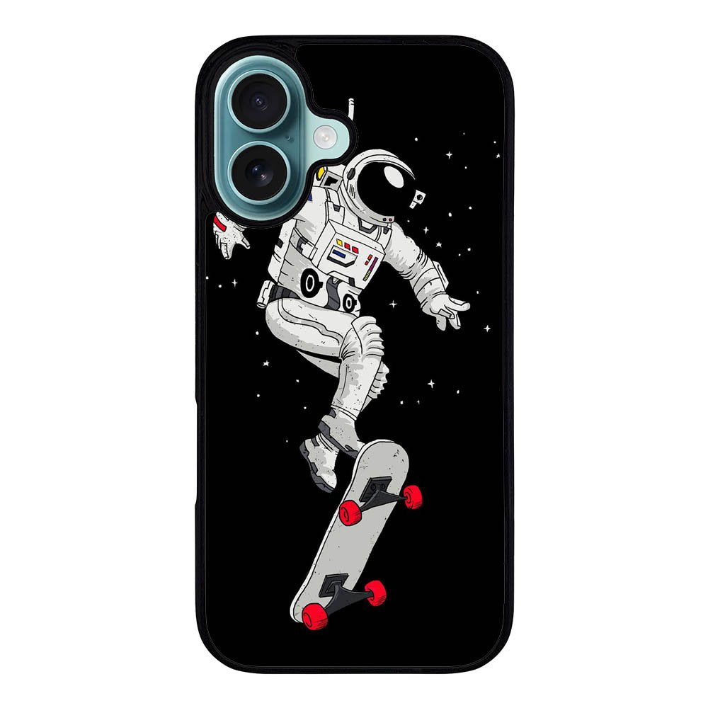 ASTRONAUT SKATEBORDING DL00076 iPhone 16 Plus Case Cover