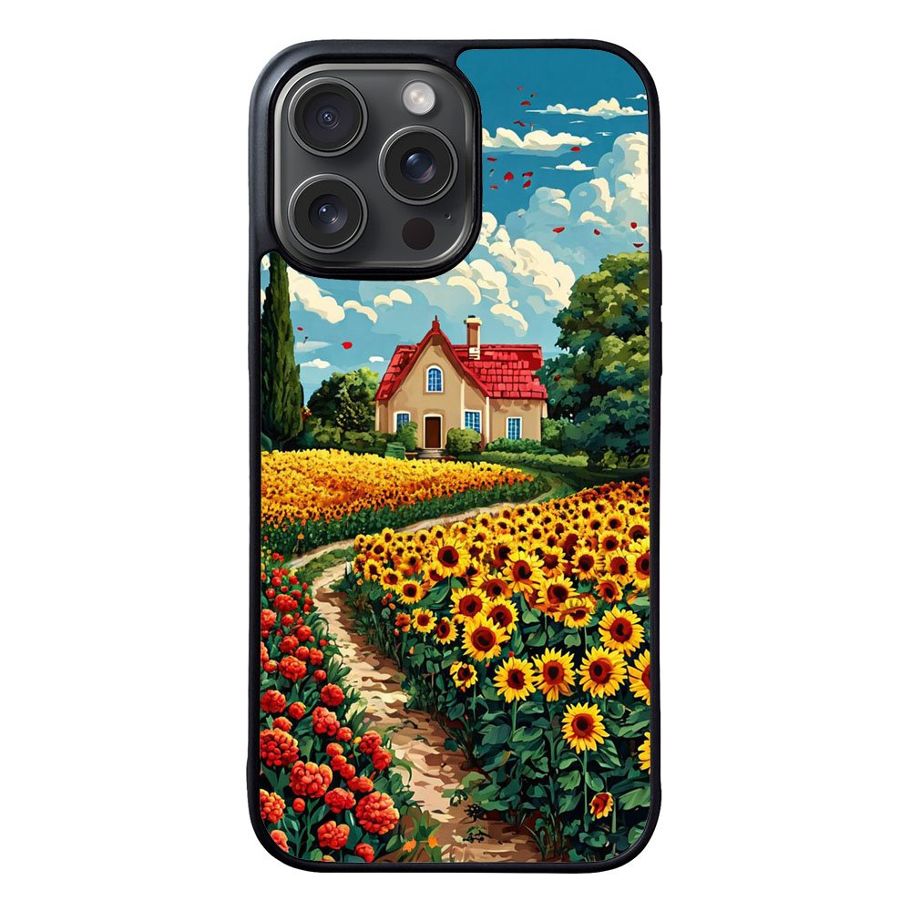 HOUSE SUNFLOWERS DL00318 iPhone 16 Pro Case Cover