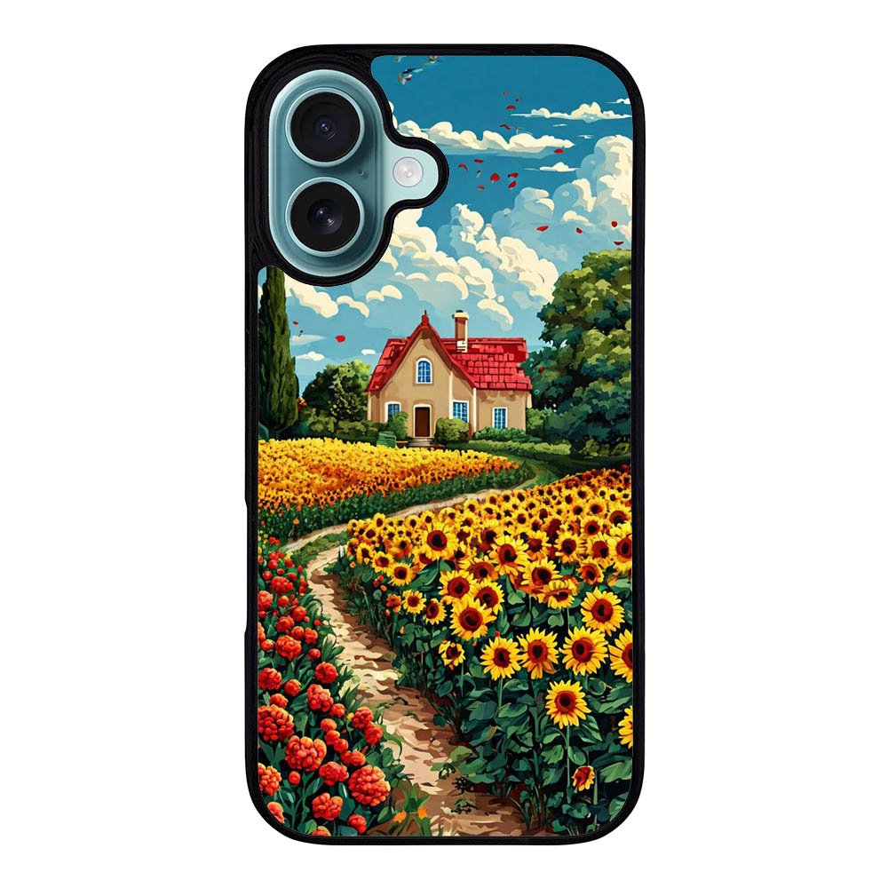 HOUSE SUNFLOWERS DL00318 iPhone 16 Case Cover