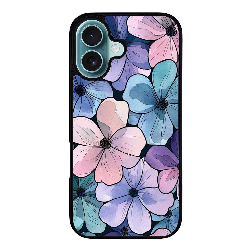 FLORAL FLOWER DL00643 iPhone 16 Plus Case Cover