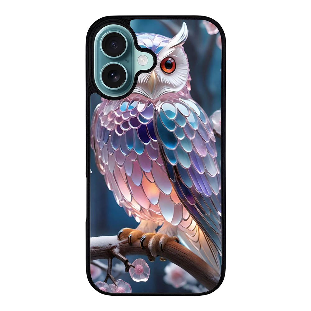 A Beautiful Glowing Owl NA00127 iPhone 16 Plus Case Cover