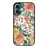 FLORAL FLOWER NA00641 iPhone 16 Plus Case Cover