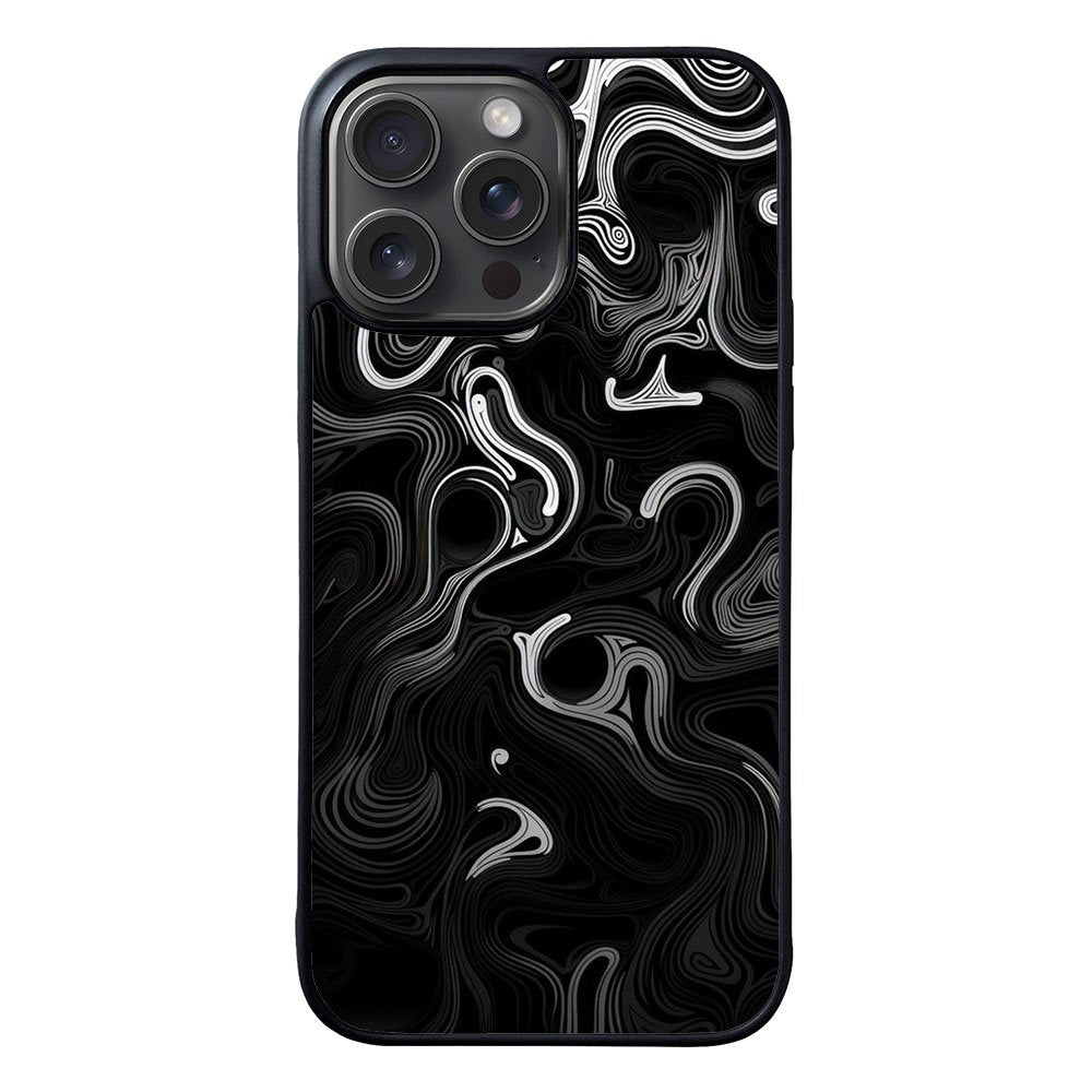 Black wallpaper RH0025 iPhone 16 Pro Case Cover