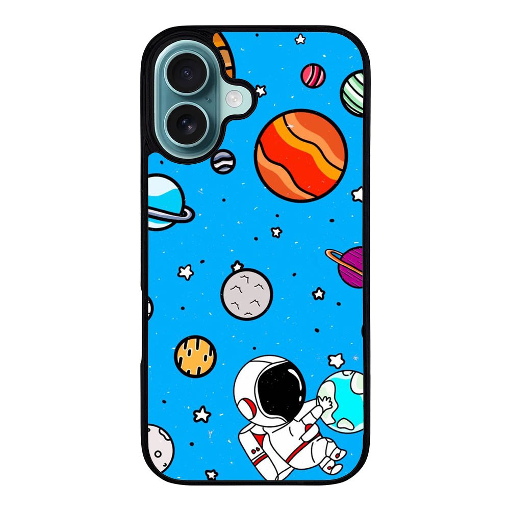 Blue space RH0043 iPhone 16 Plus Case Cover