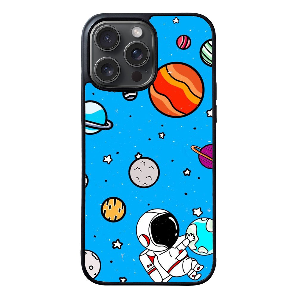 Blue space RH0043 iPhone 16 Pro Case Cover