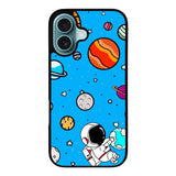 Blue space RH0043 iPhone 16 Plus Case Cover