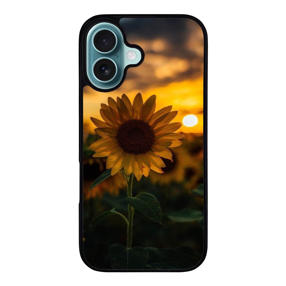 Sunrise sunflower RH0061 iPhone 16 Plus Case Cover