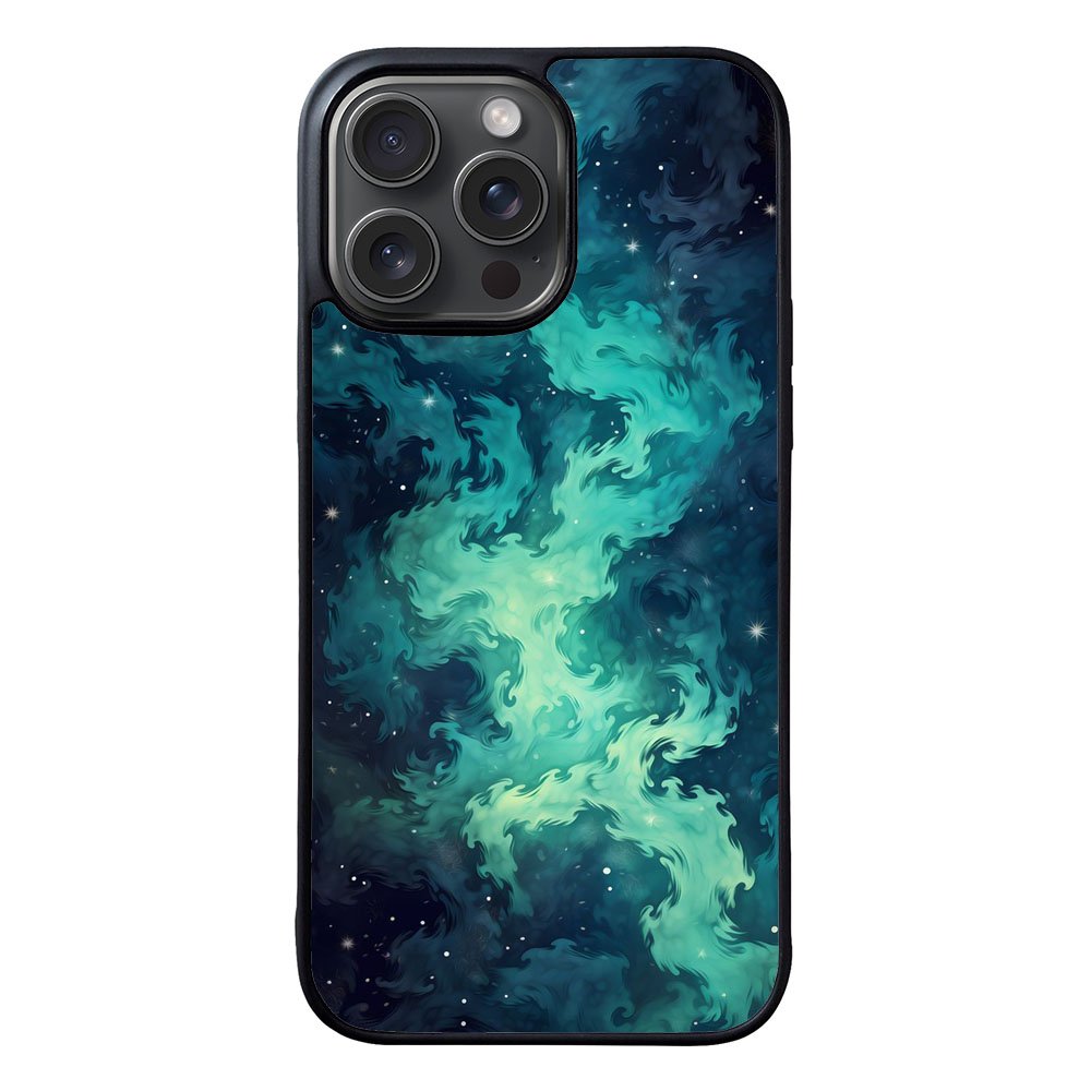 Abstract wave blue RH0204 iPhone 16 Pro Case Cover